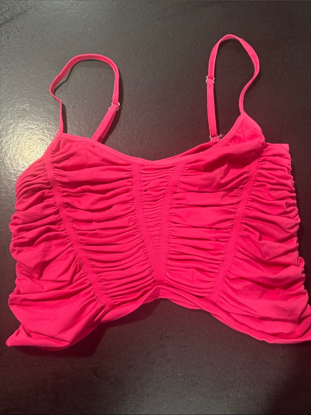 Free people hot pink cami top
